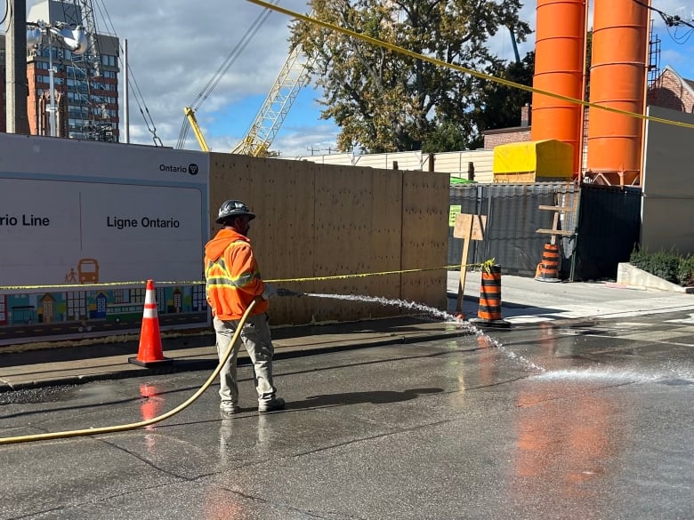 Metrolinx maintains it has been responsive to the needs of the community. The transit agency points out that, among other things,  it has had workers positioned at the site with hoses to control dust - a big source of residents' complaints.