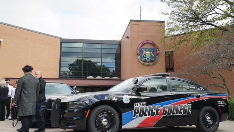 The Ontario Police College is located in Aylmer, Ont., roughly 30 minutes to southeast of London, Ont.