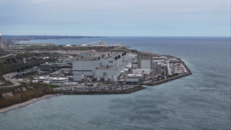 Nuclear power plant Arial view