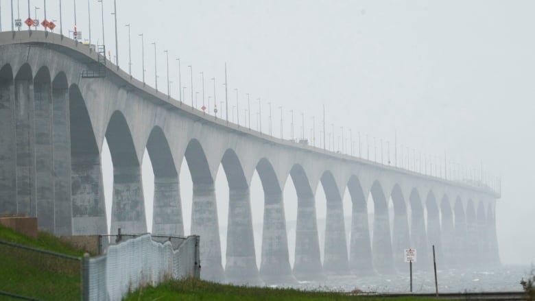 The Confederation Bridge.