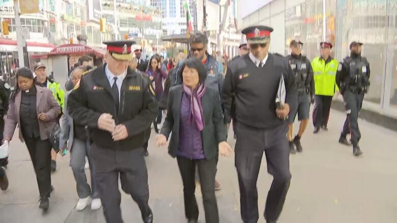 Toronto Mayor Olivia Chow and the Chief of Police Myron Demkiw joined faith leaders of the Canadian Black Clergies and Allies to participate in the second annual prayer walk.