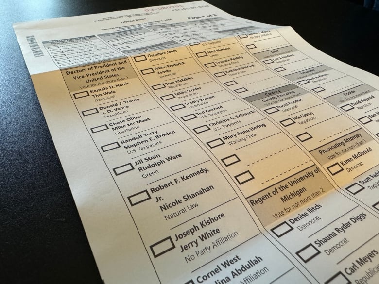 A ballot