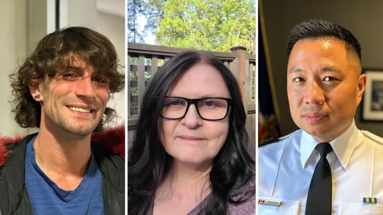 Marc Henderson, Rosemary Van Gelderen and Chief Thai Truong. 