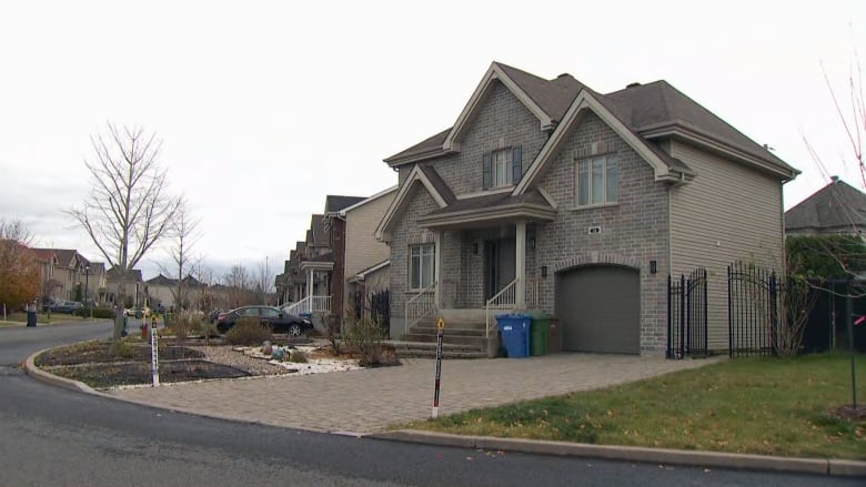 house on residential street