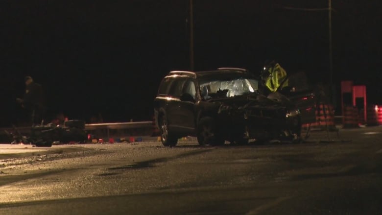 Mount Albert SUV and motorcycle crash 1