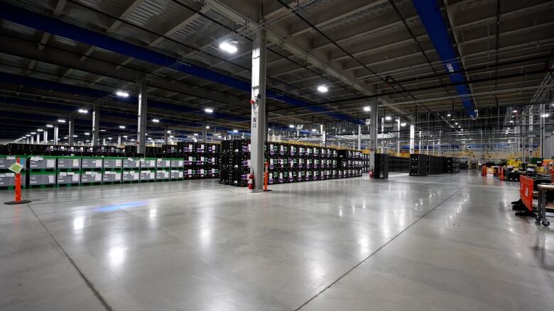 A floor view inside the east Windsor, Ont., NextStar factory.